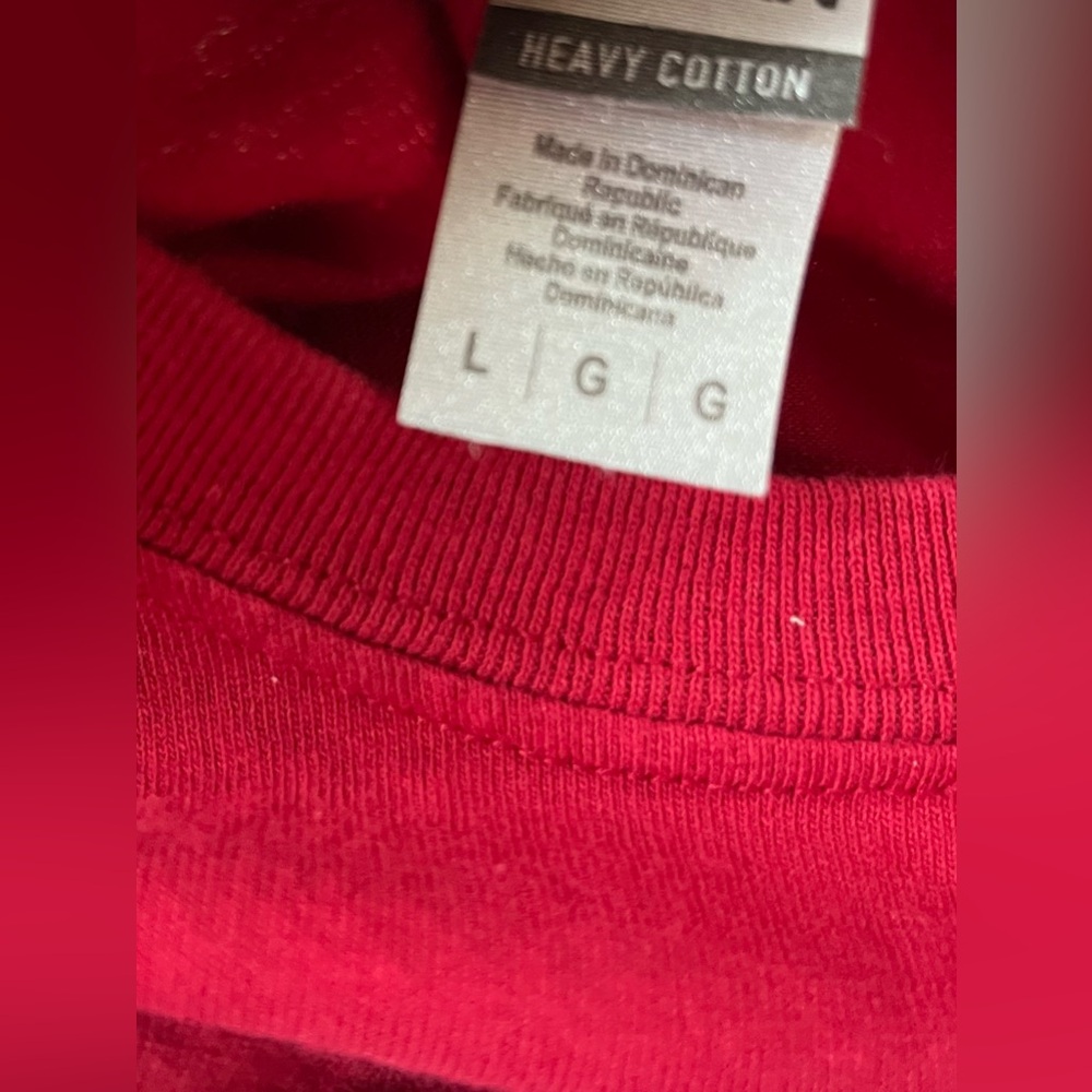 Brown University  maroon  100% cotton 
Size Large Mens T-Shirt
Worn once. - Picture 7 of 10